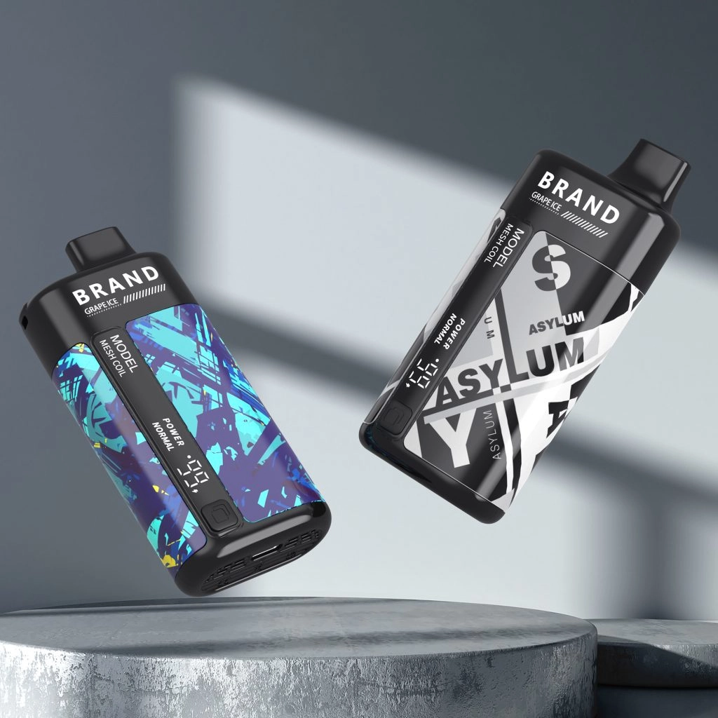  Black and blue e-cigarettes