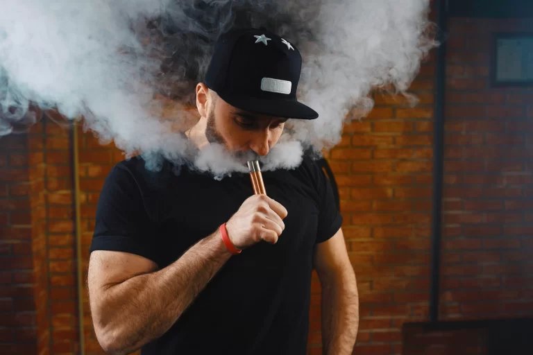 man-vaping-electronic-cigarette